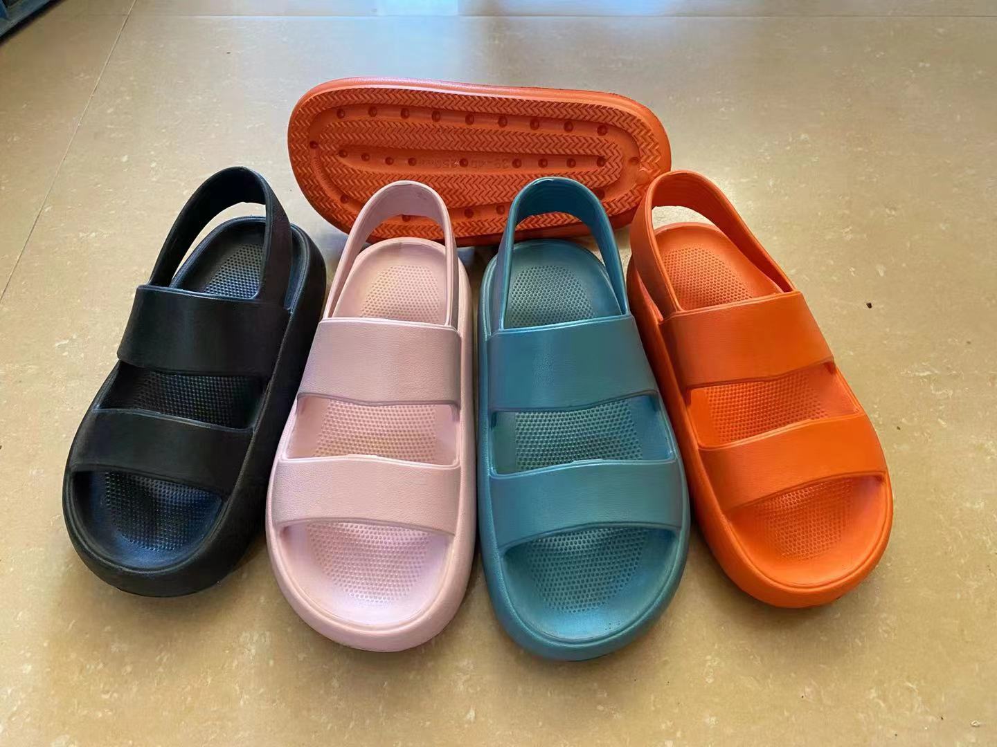 Customized Outdoor EVA Injection Slide Shoes Women Fashion Casual Sandal 