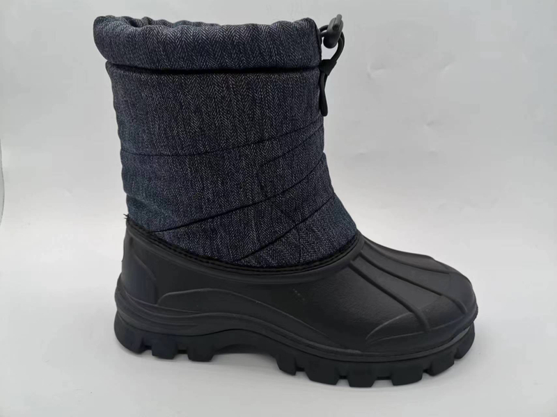 Fashionable Waterproof Warmly Winter Snow Boots For Outdoor Wearing Men Non-slip 