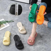 Customized Popular Lady Flat Slipper Sandals Pvc Fashion Slippers