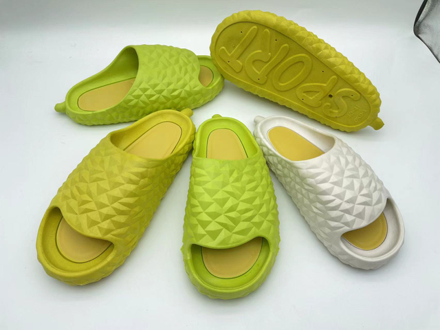 Customized Comfortable Platform Home Durian Slippers New Fruit Durian Slides Sandals