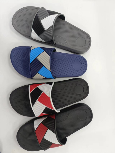 Customized Summer Men Shoes Home Indoor Flat Bottom Sandals Slippers 