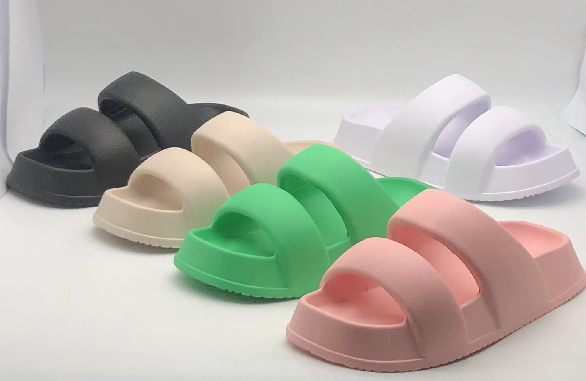 Custom Personalized Designer Casual Solid Color Home Slippers Light Weight Anti-Slip Sandals