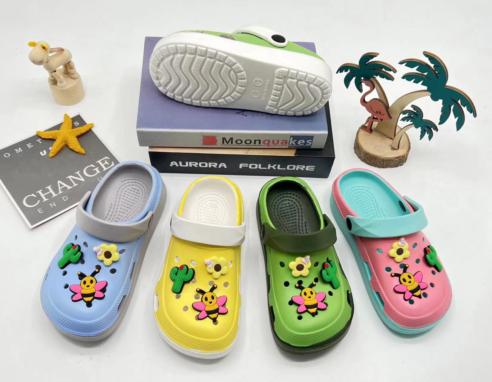 Customized Kids Garden Clogs Slippers Summer EVA Slide Sandals
