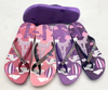 Customized PVC Printing Rubber Material Thongs Slippers Women Summer Slipper