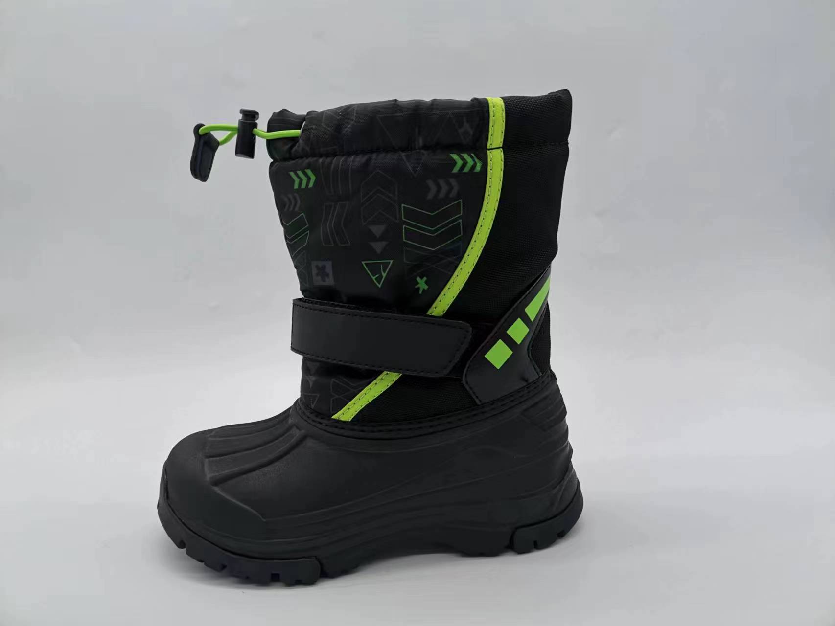 Durable Outdoor Footwear Waterproof Winter Warm Snow Boots for Kids