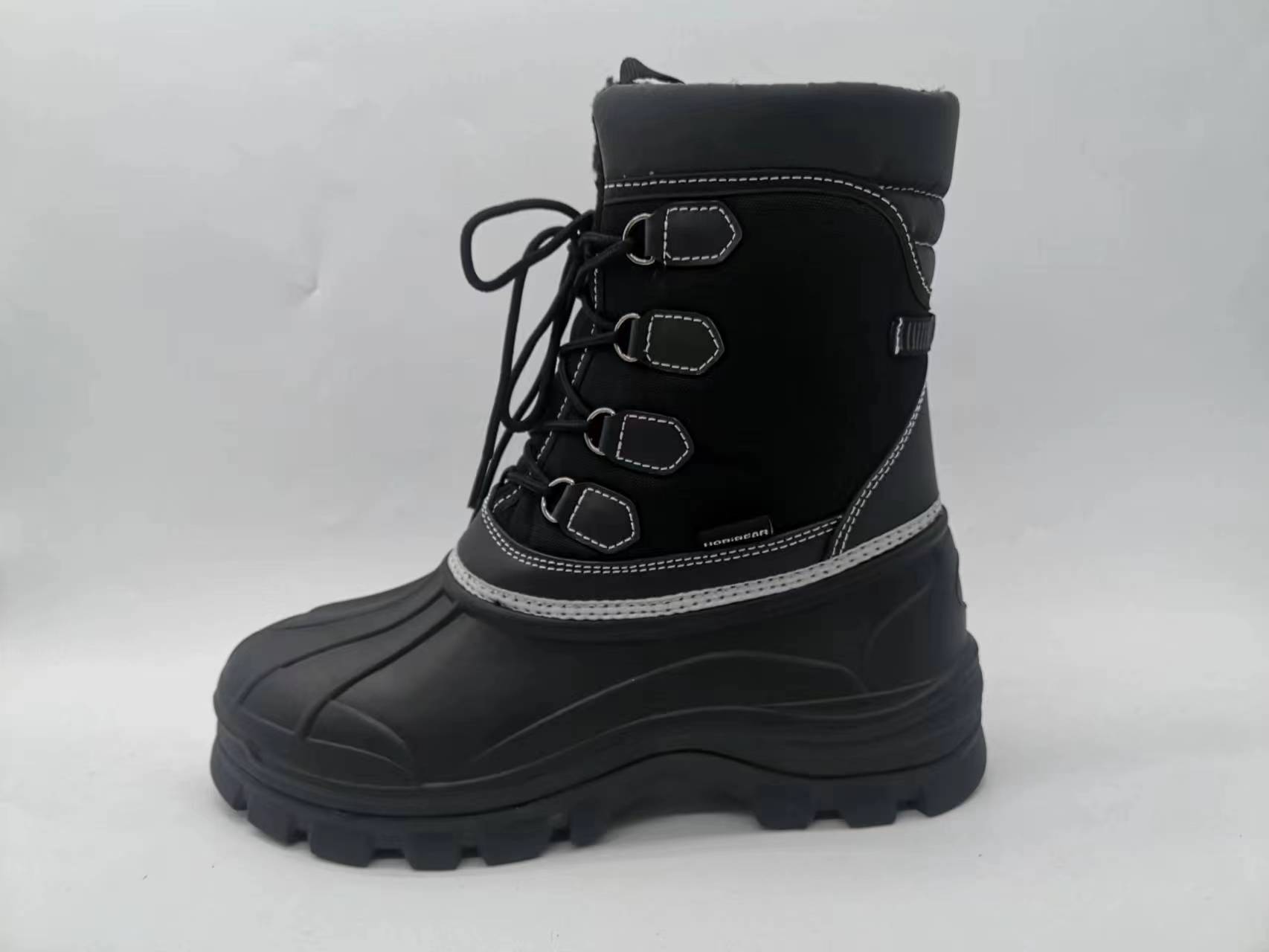 Fashionable Waterproof Warmly Winter Snow Boots For Outdoor Wearing Men Non-slip 