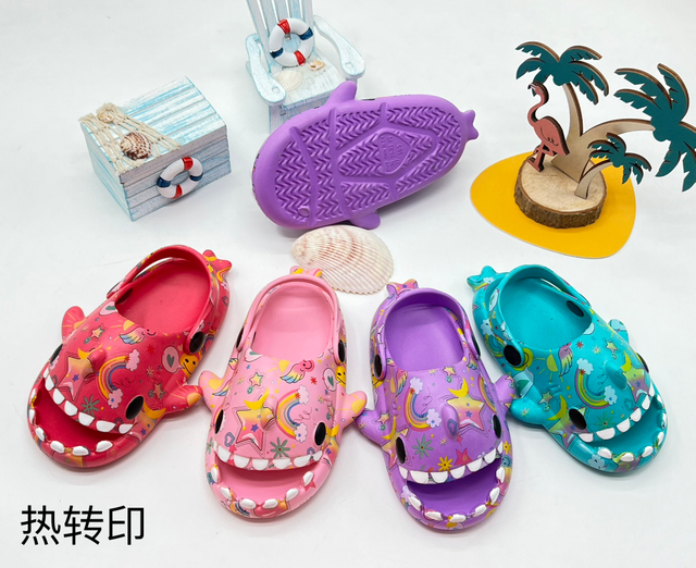 Children Soft Eva Bathroom Slides Trend Kids Family Household Cute Indoor Slipper