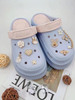 Designer Pearl Flowers Jewelry Shoe Charms Rhinestone Chain Garden Sandal Clog