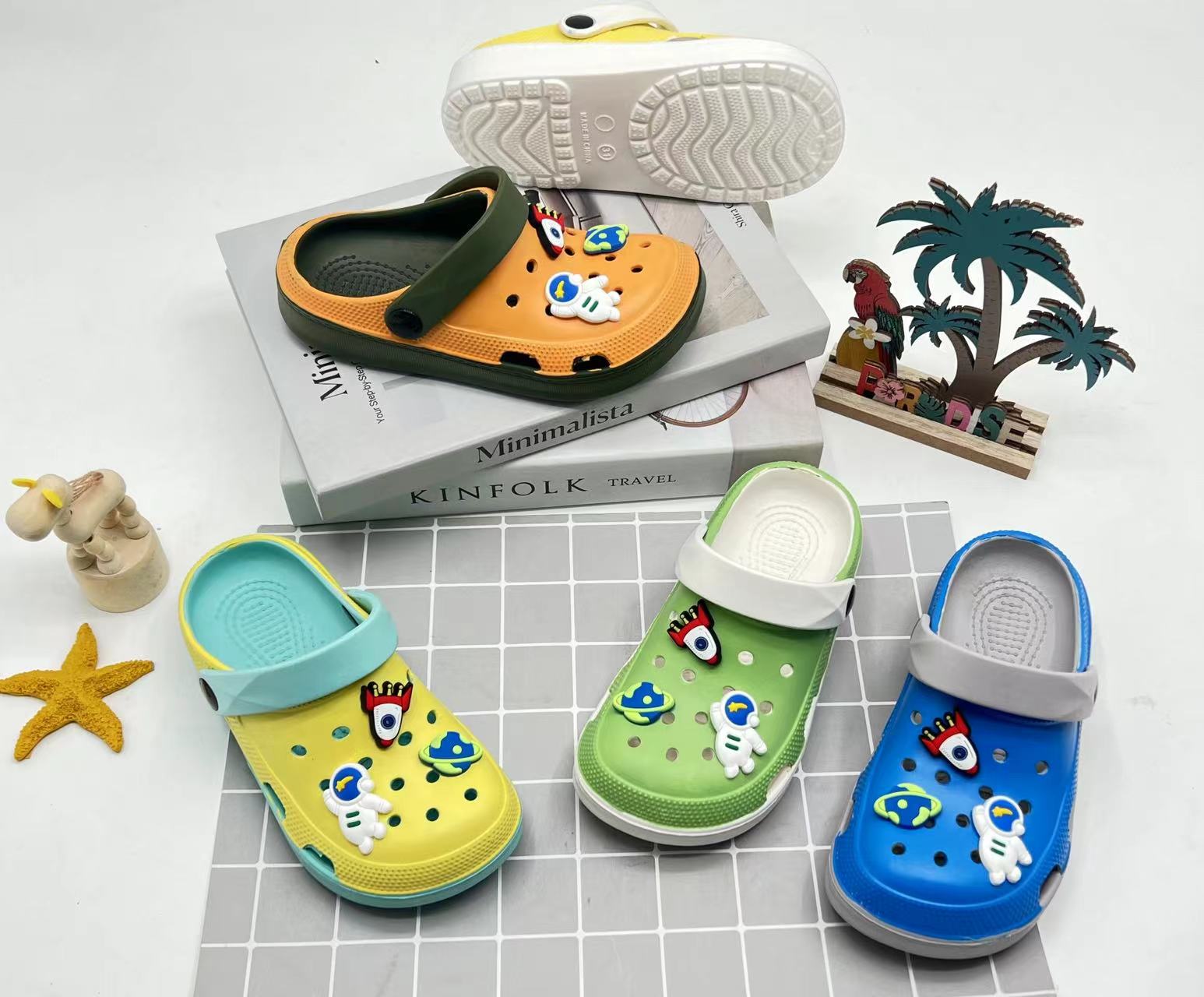 Customized Kids Garden Clogs Slippers Summer EVA Slide Sandals