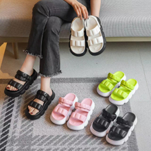 Customized Thick Platform Fashion Non-slip Outdoor EVA Woman Sandals Slippers 