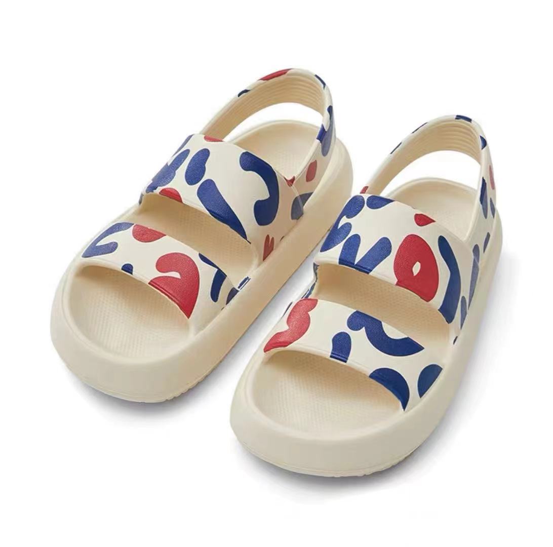 Customized Outdoor EVA Injection Slide Shoes Women Fashion Casual Sandal 