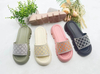 Customize Logo Fashion PVC Slide Sandal Shoes Women Casual Slippers 