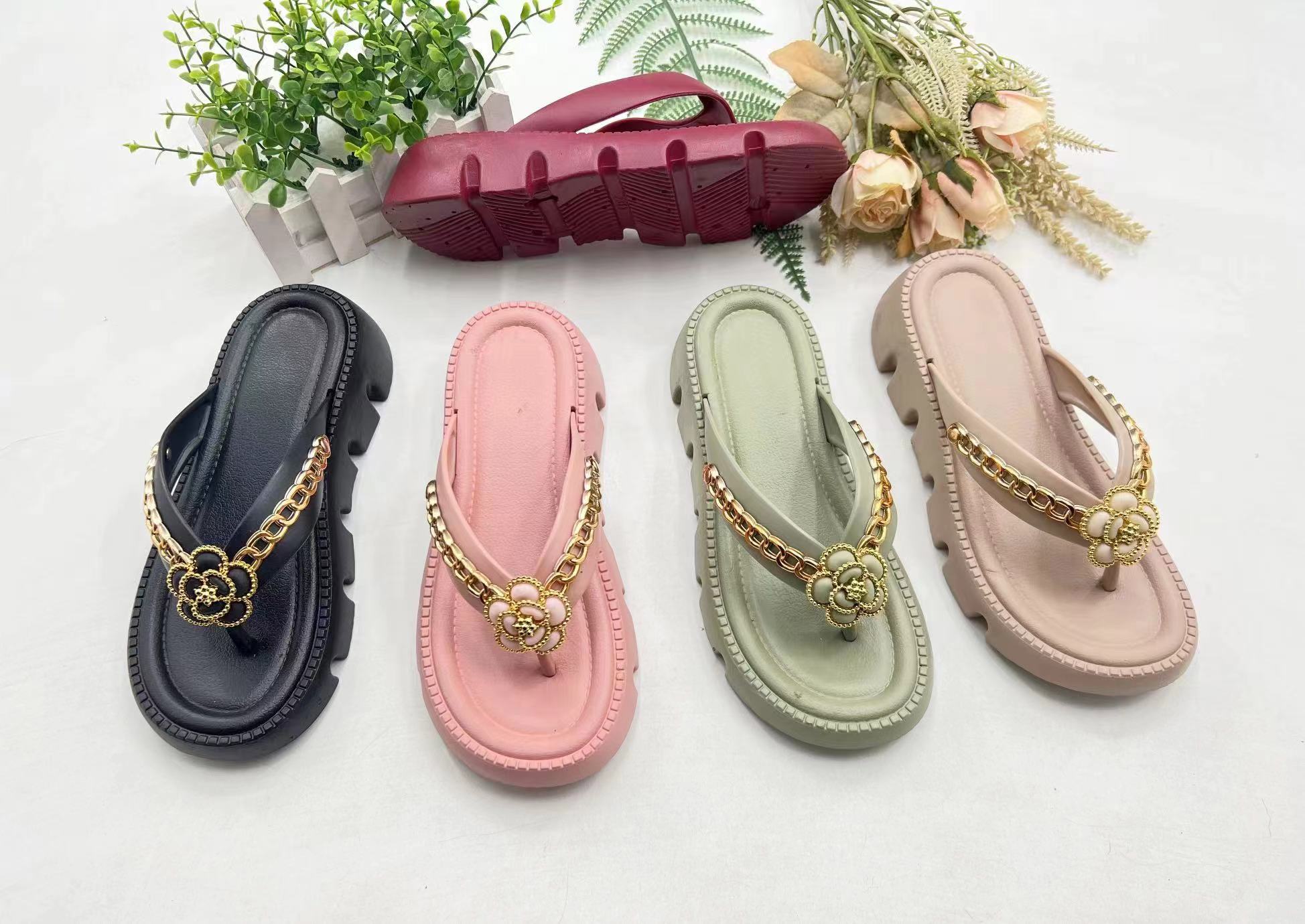 Customized Logo Outdoor Summer Beach Multicolor Casual Comfort Sport Eva Flip Flops