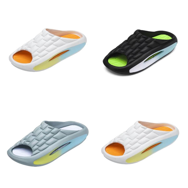 Customized Women Summer Beach Home Slippers Thick Platform Shoes Fashion Soft Slides 