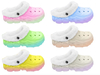 Customized Winter Thick Soled Hole Cotton Women Plush Warm Outdoor Plush Slippers