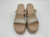 Customized Light Weight Ladies Buckle Woman Fashion Summer Sandals Shoes 