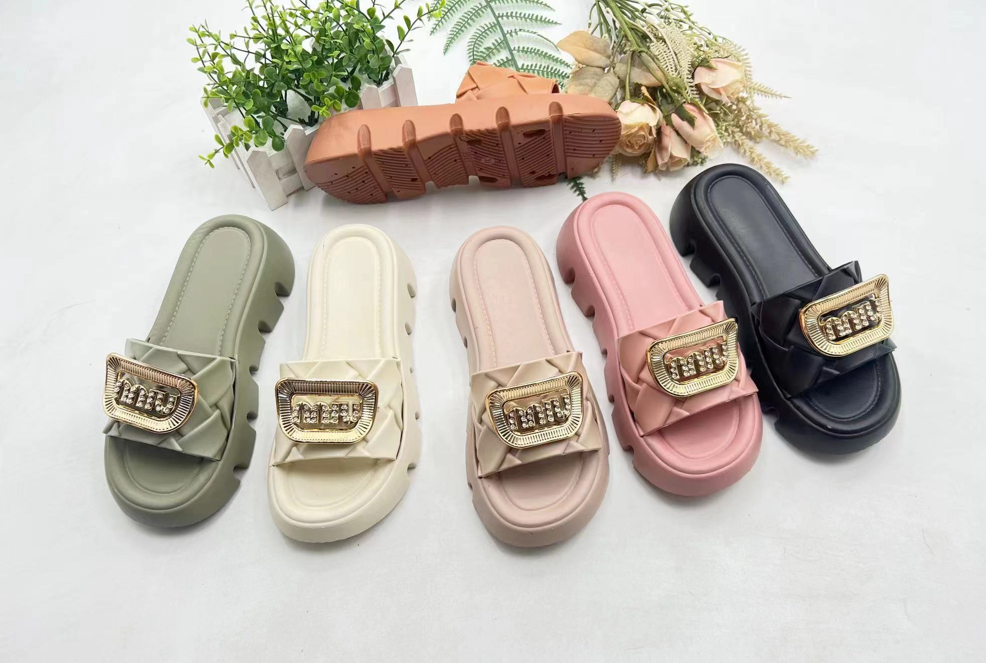 Custom Eva Slides Footwear Outdoor Summer Sandals Slipper For Women