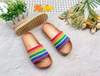 Customized Waterproof Pvc Summer Color Home Bathroom Woman Casual Sandals