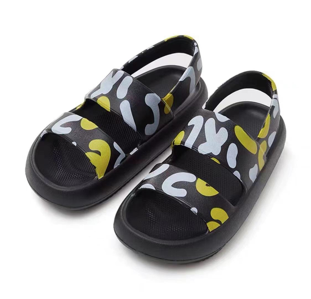 Customized Outdoor EVA Injection Slide Shoes Women Fashion Casual Sandal 