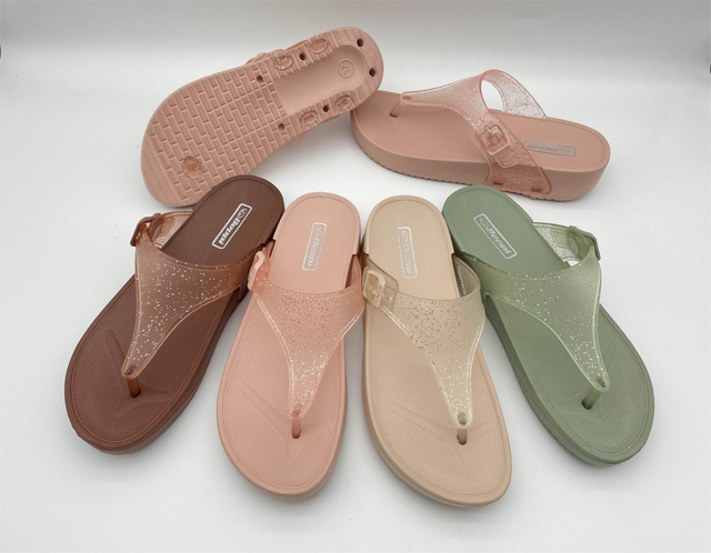 Customized Non-Slip Slides Summer Outdoor Beach Thick Sole Flip Flops Slippers Sandals 