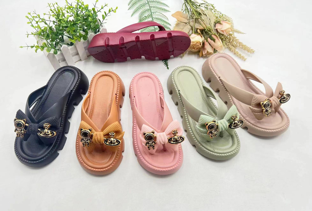 Home Summer Slippers EVA Outdoor Beach Flip Flop for Women 