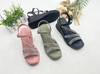 Customized Fashion PVC Non-slip Flats Sandals Womans Casual Outdoor Slippers