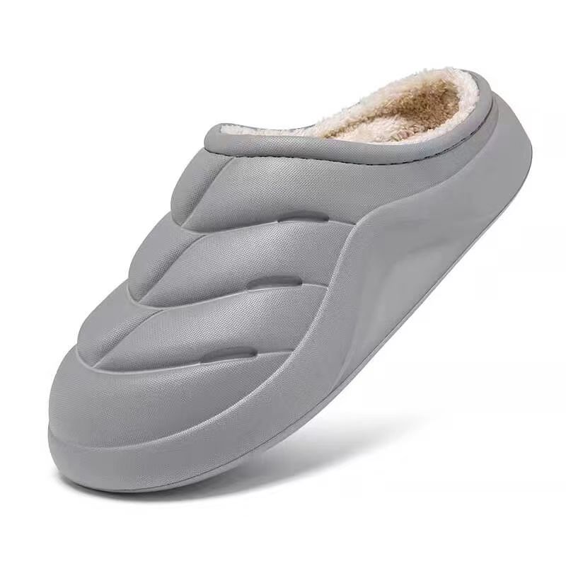 Anti Slip Winter House Women Adult Warm Slippers Plush Sandals