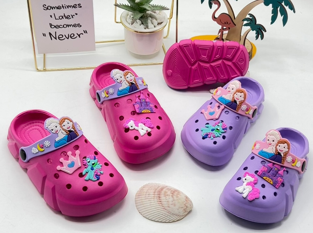 Summer Bathing Baby Hole Shoes outside Indoor Household Children's EVA Clogs