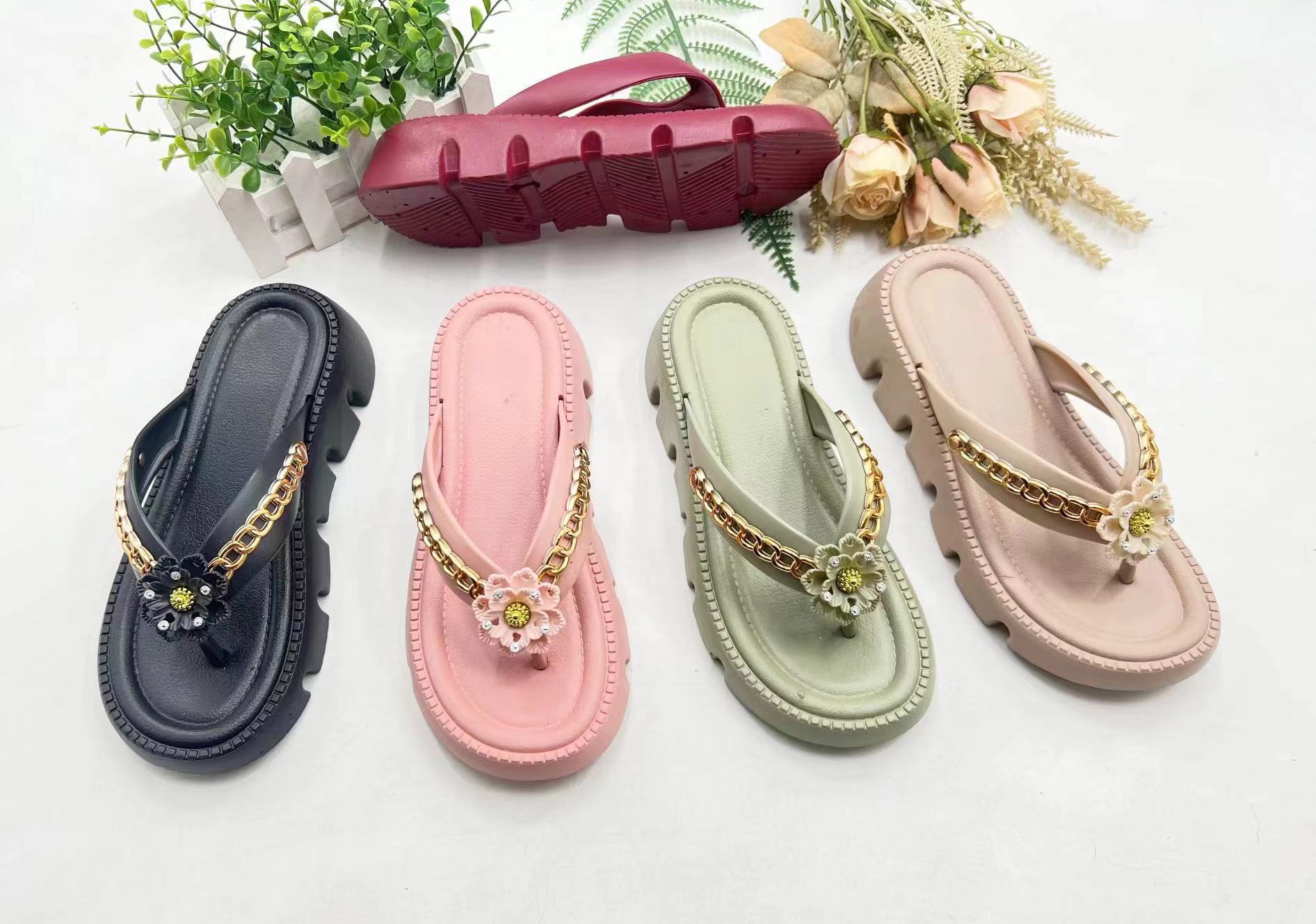 Customized Logo Outdoor Summer Beach Multicolor Casual Comfort Sport Eva Flip Flops
