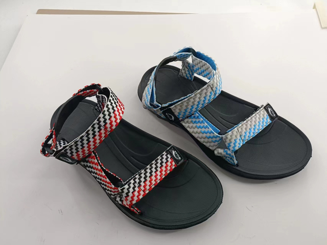 Customized webbing Eva Sport men Fashion Textile Shoes summer Sandal