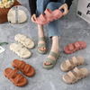 Anti Slip Fashion Soft Sole Pvc Material Women Thick Sole Slippers