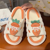 Female Residence Household Cartoon Indoor Thick Bottom Anti Slip Casual Sandals