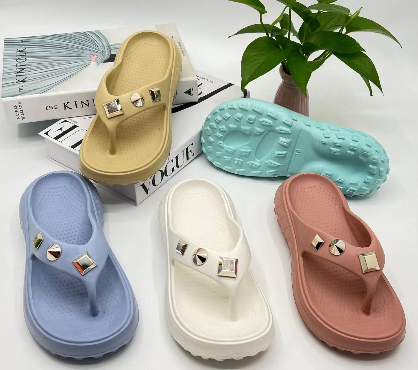 Customized Summer Children Flip Flops Beach Sandals Shoes Children Slippers