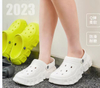 Customized Winter Thick Soled Hole Cotton Women Plush Warm Outdoor Plush Slippers