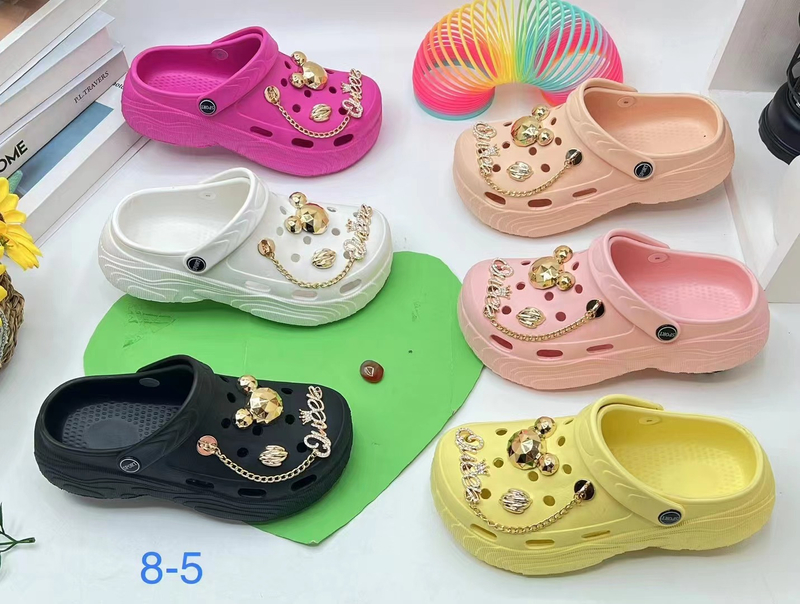 Customized Women Sandals Beach Slide Slippers Garden Non-slip Eva Clogs 