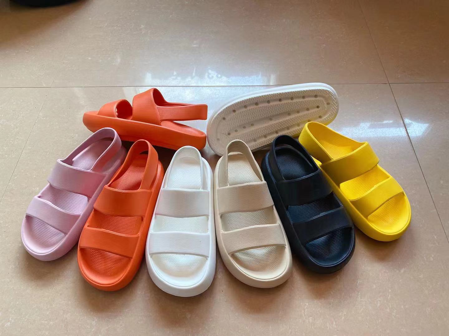 Customized Outdoor EVA Injection Slide Shoes Women Fashion Casual Sandal 