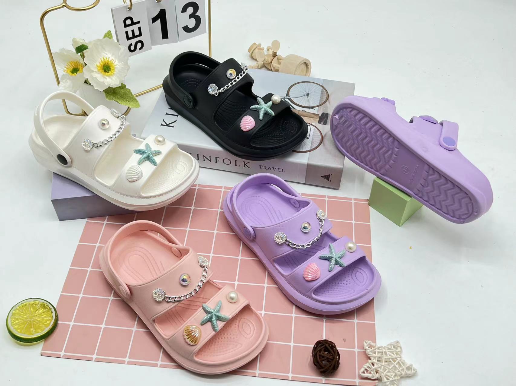 Customized Casual Outdoor EVA Summer Outdoor Women Waterproof Sandals 