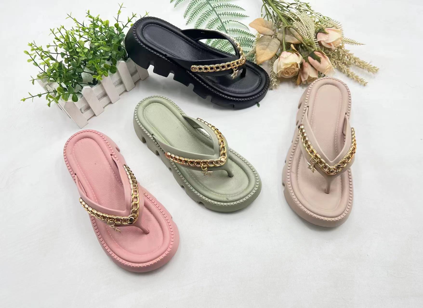 Customized Logo Outdoor Summer Beach Multicolor Casual Comfort Sport Eva Flip Flops