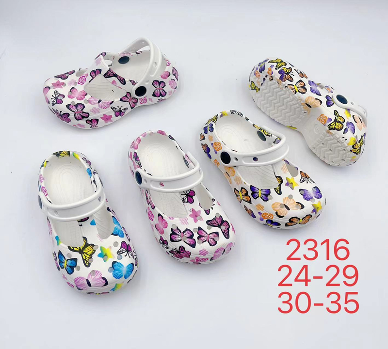 Custom Baby Kids Slippers Summer EVA Garden Clogs Children's Sandals