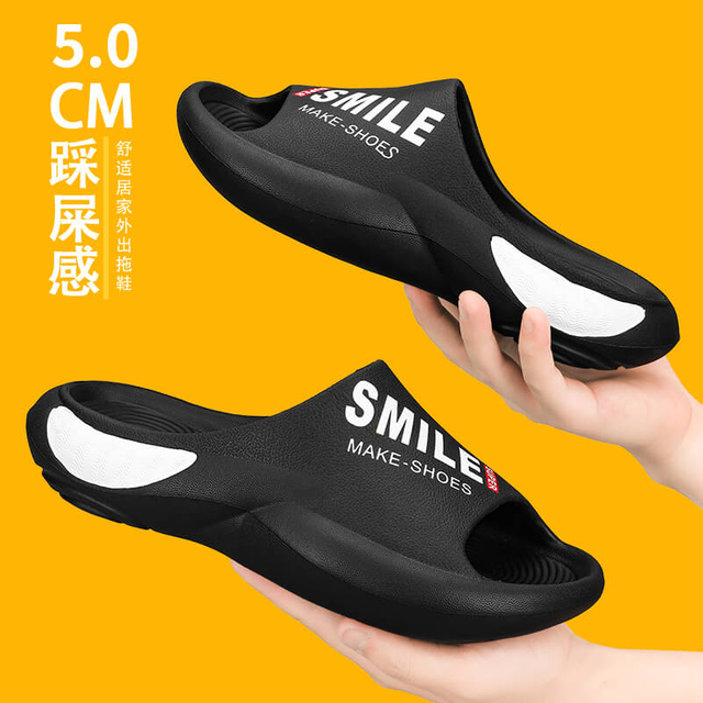 Customized Fashion EVA Soft Bottom Comfortable Casual Slippers for Men 