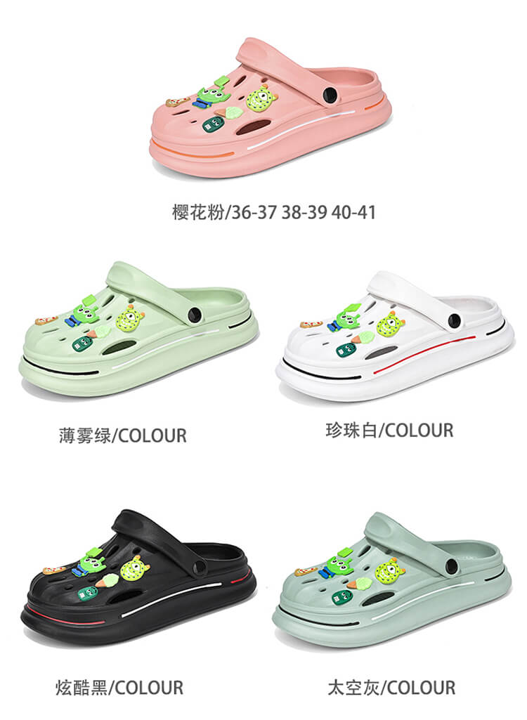 Customized EVA Comfortable Non-slip Casual Fashion Women Garden Clogs