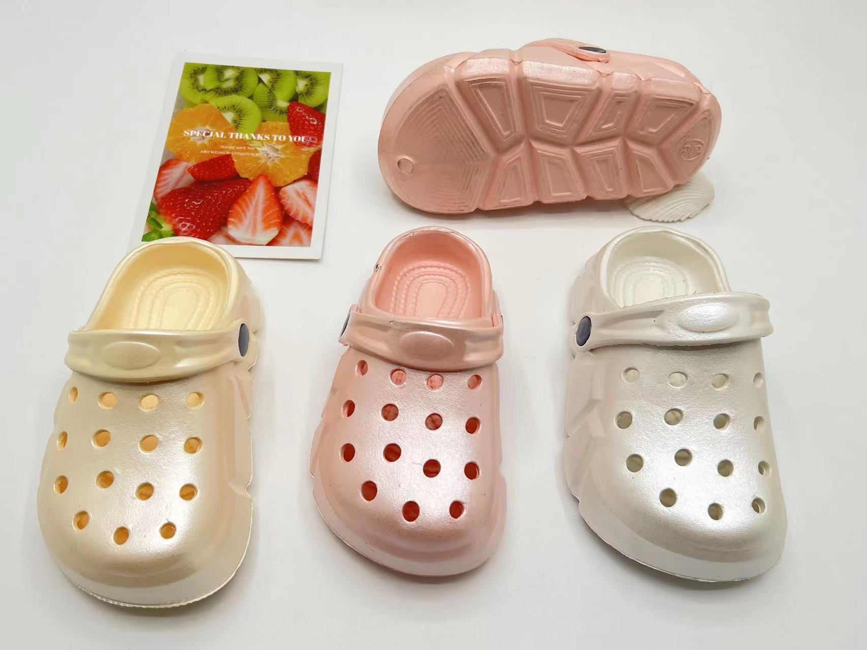 Custom Baby Kids Garden Clogs Slippers Summer EVA Clogs Slide Sandals