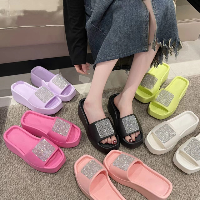 Women Summer Ladies Beach EVA Cross Straps Flat Slides Sandals Comfort Slippers