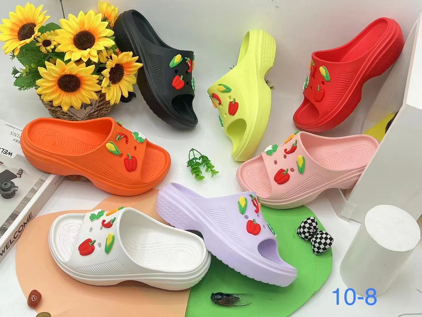 Nonslip Slides Indoor Summer Beach Sport EVA Sandals House Slippers 
