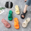 Customized Popular Lady Flat Slipper Sandals Pvc Fashion Slippers