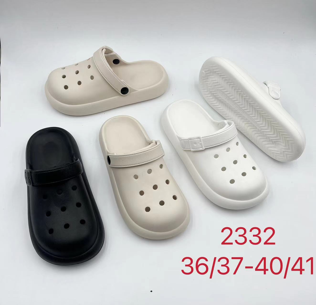 Customized EVA Women Injected Garden Adult Breathable Eva Clogs Shoes Clogs