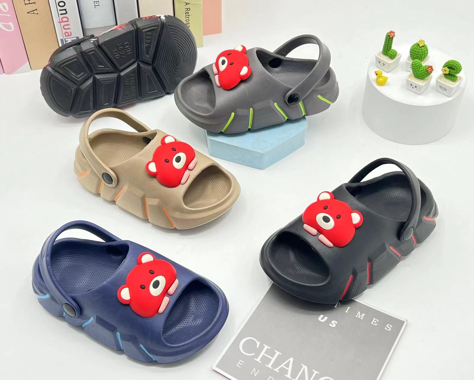 OEM Light Weight Kids Casual Slippers Summer EVA Slide Sandals