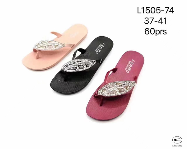 OEM Luxury Beach Outdoor Slipper lady shoes slipper PVC Women Flip Flop
