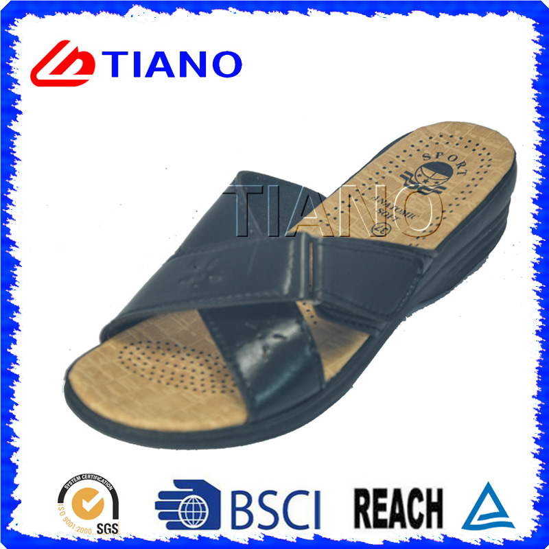Comfortable Footbed Lady EVA Beach Slipper for Casual Walking (TNK20081)