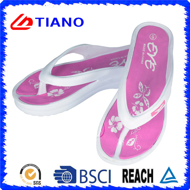 High Heel EVA Beach Thong Slipper for Lady (TNK20052)